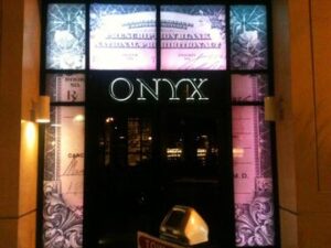 thin onyx guest list vip party bus bottle service