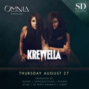 Krewella OMNIA San Diego Promo Code Tickets
