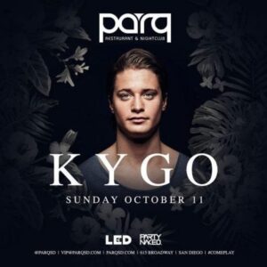 Parq San Diego KYGO DISCOUNT PROMO CODE TICKETS