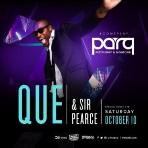 Parq San Diego QUE SIR PEACE PROMO CODE TICKETS