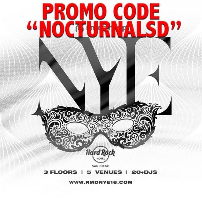 HARD ROCK HOTEL NYE 207 FLOAT 2016 TICKETS DISCOUNT PROMO CODE SAN DIEGO