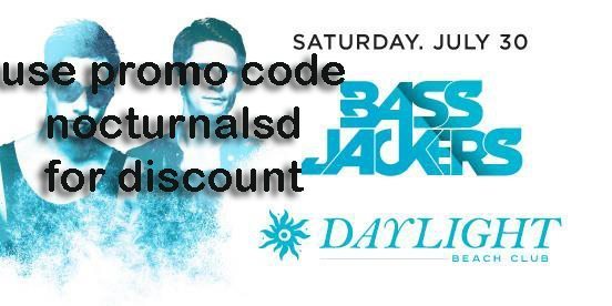 Day Light NightClub Las Vegas Bassjackers Tickets Discount Promo Code, nevada night life event calendar, dj lineup, entry, guest list, admission, vip bottle