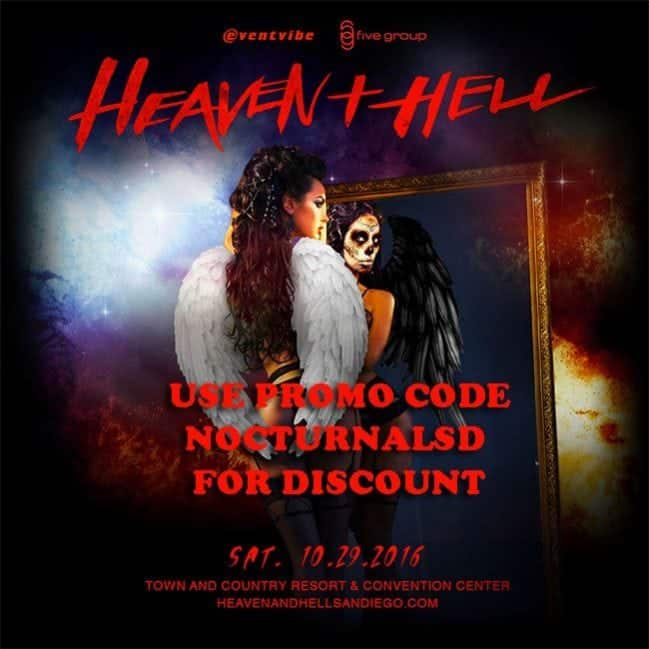 Heaven and Hell 2016 Halloween San Diego Tickets discount promo code