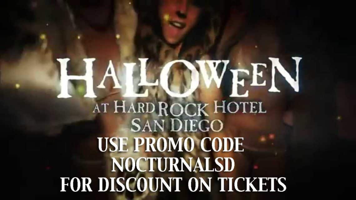 Hard Rock Halloween 2016 Tickets PROMO CODE SAN DIEGO DISCOUNT