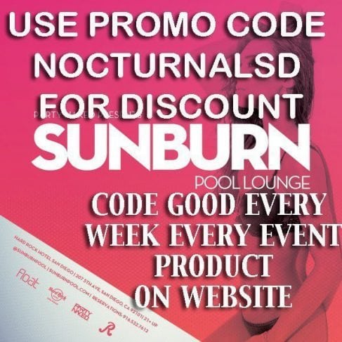 Hard Rock SUNBURN POOL PARTY San Diego TICKET PROMO CODE cabana day bed vip guest list 207 float Hard Rock SUNBURN POOL PARTY San Diego TICKET PROMO CODE cabana day bed vip guest list 207 float