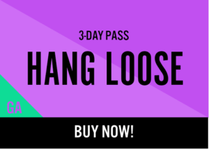 Kaaboo Passes for sale Hang Loose