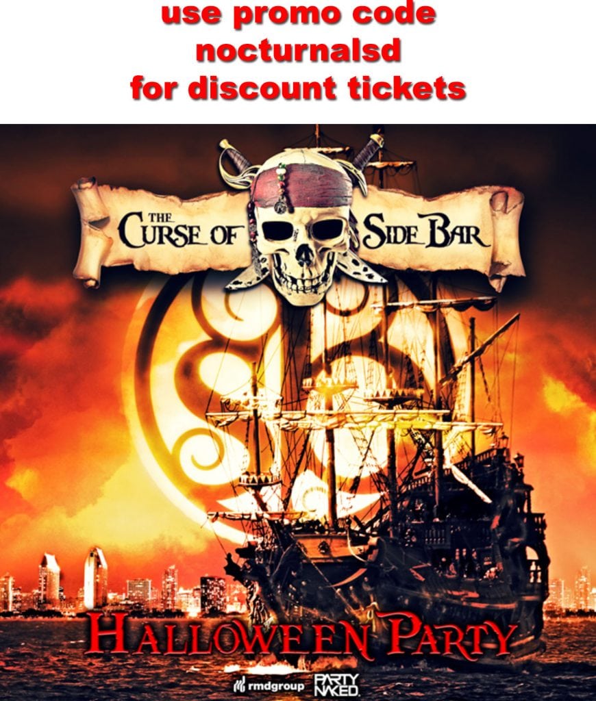 sidebar san diego halloween 2017 tickets discount promo code guest list vip bottle table