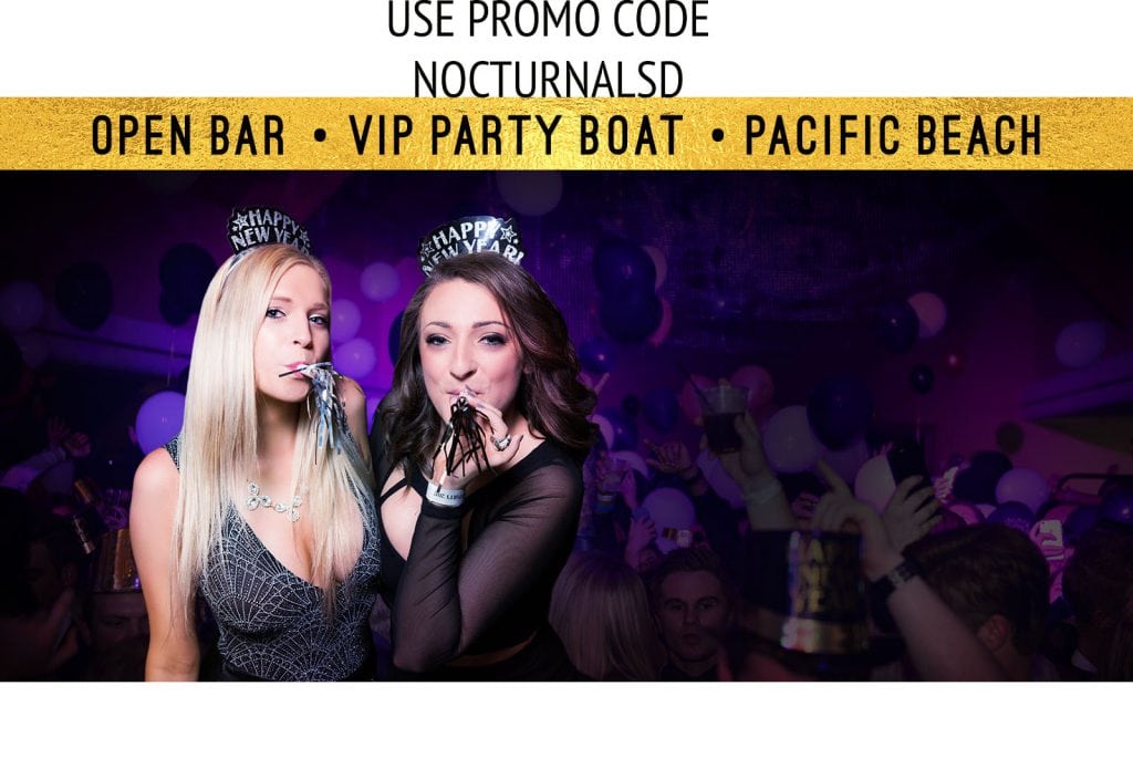 The nye beach party catamaran tickets discount promotional code coupon vavi san diego 2018 best top rated place to watch the ball drop pacific beach vip cruise casino