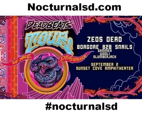 DEADBEATS SUNSET COVE BOCA Tickets For Sale Discount, promo code, line up, 18+ all ages, 21+, set times, event map stages, edm music festivals