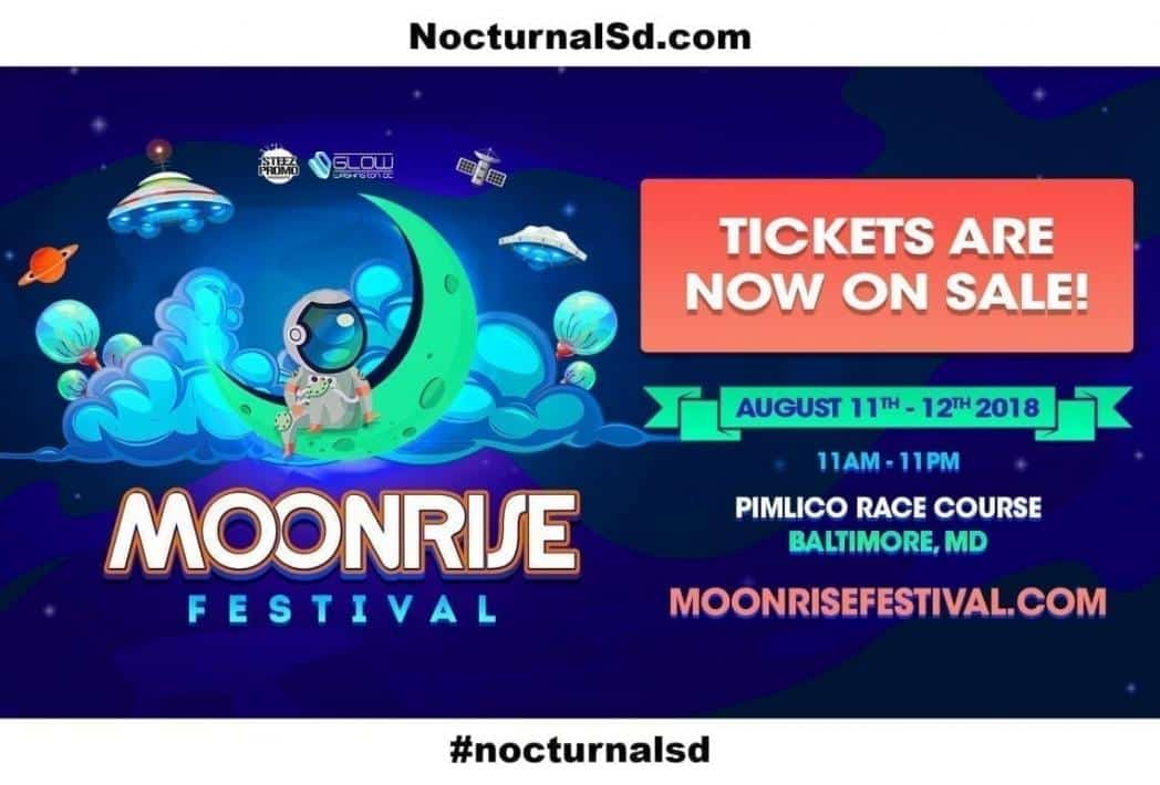 Moonrise Festival 2018 Tickets For Sale Discount promo code, lineup set times stage event map, day 1, day 2, discount promotional code coupon, free ages, 18