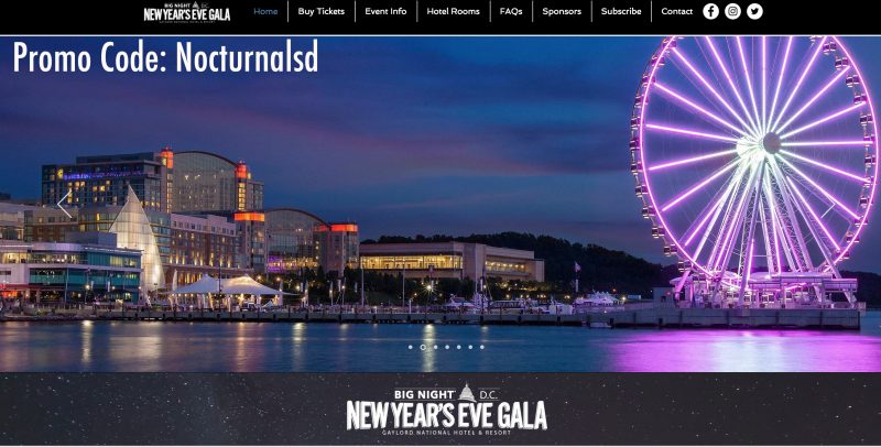 Big night nye dc promotional code 