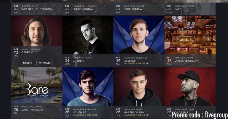 Omnia vegas guest list discount promo code unlock tickets 2018