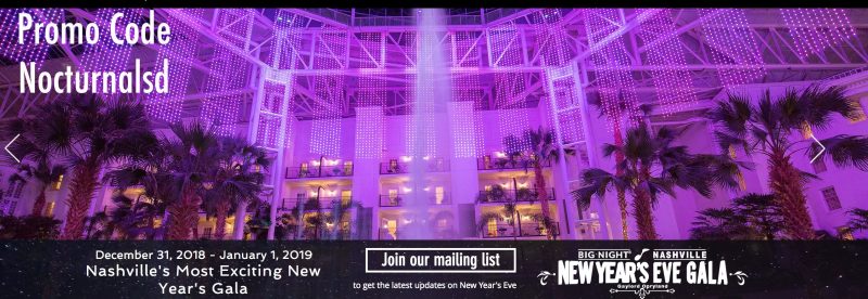 nye 2019 nye 2018 nashville Tennessee top biggest best event big night gala 