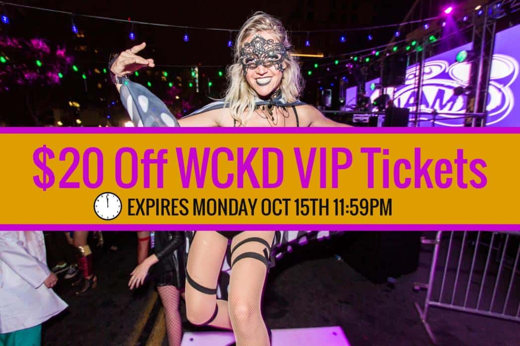 Wckd Village Ticket Promo Code Discount Coupon VIP General Premium