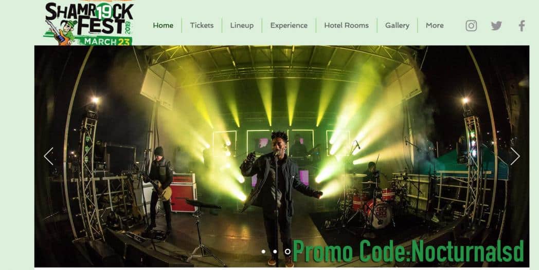 shamrock fest concert st paddys