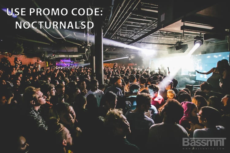 Bassmnt Nightclub Promo Code, Downtown San Diego Gaslamp Quarter Clubs Discount Tickets, VIP Passes, Discount Bottle Service, Guest List, Birthday, Bachelor Party, Bachelorette Party
