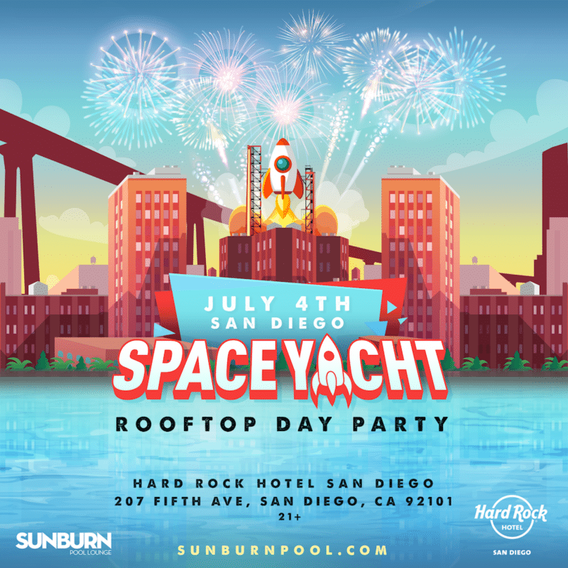 Sunburn 4th of July Party