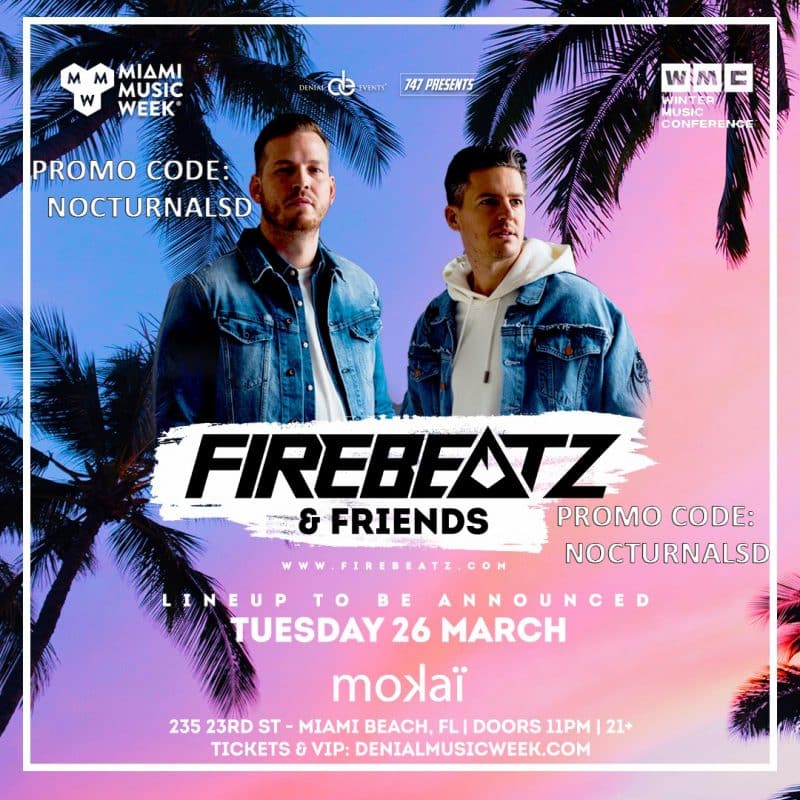 Firebeatz and Friends Code 2019 Music Week 2019 Discount promo Code coupon shows free tickets entry