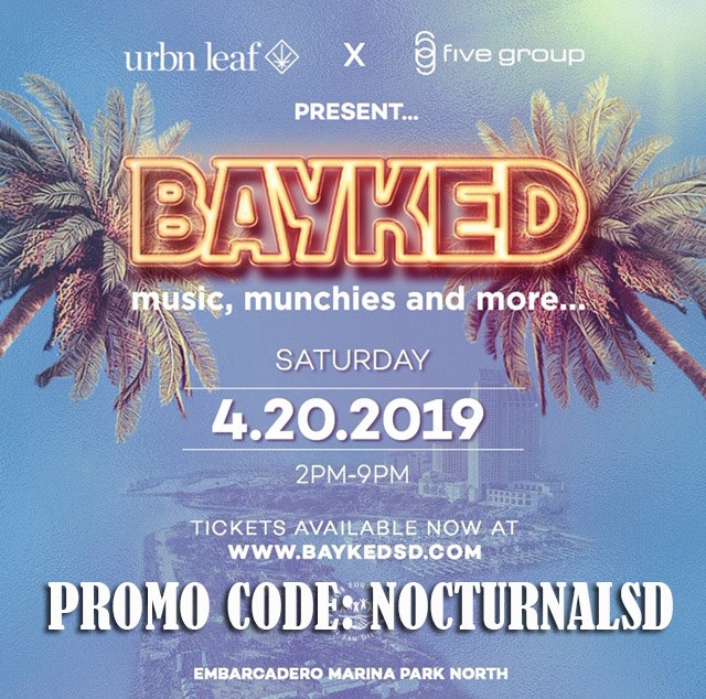 Bayked Festival Promo Code San Diego