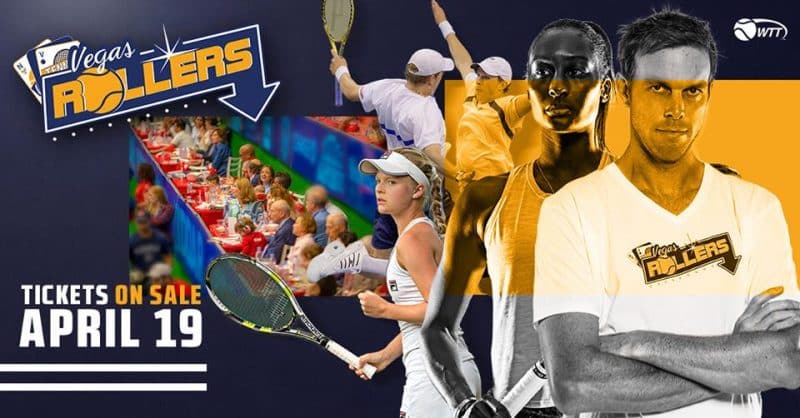 Vegas Rollers Tennis Discount Passes, Discount Promo Code, Las Vegas, Professional Tennis, Discount Passes, Discount VIP