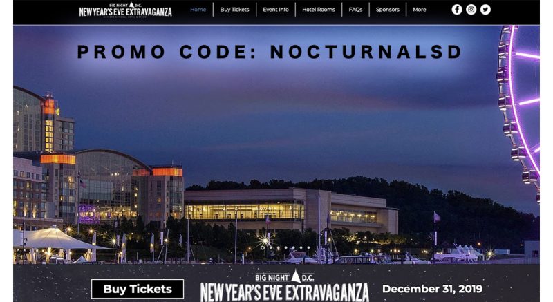 Big Night DC NYE Promo Code
