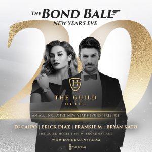 Bond Ball New Years Eve San Diego Gaslamp