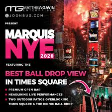 Marquis New Year's Eve in Times Square