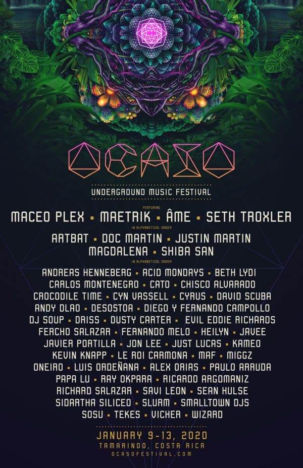 Ocaso Festival Costa Rica 2020 Promo Code, Ocaso Underground Festival Costa Rica 2020, Costa Rica Ocaso Festival 2020, Discount Tickets