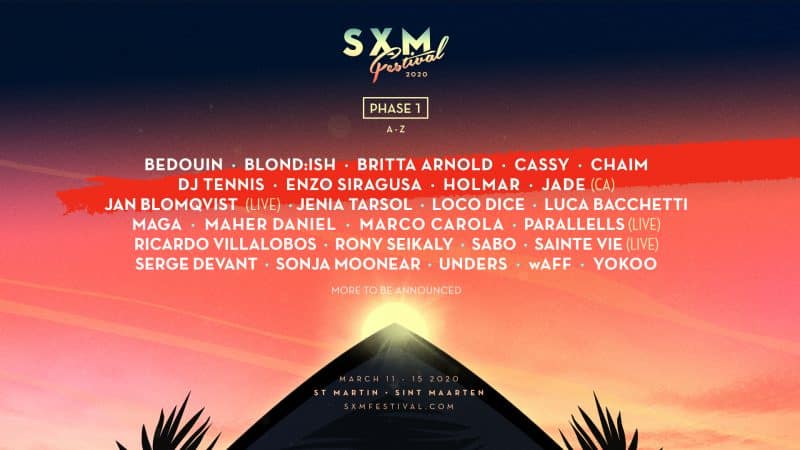 SXM Festival March 11-15, 2020 Discount Tickets, SXM Festival 2020 Promo Code, SXM Festivaln 2020, SXM St Martin, Best Caribbean Festivals