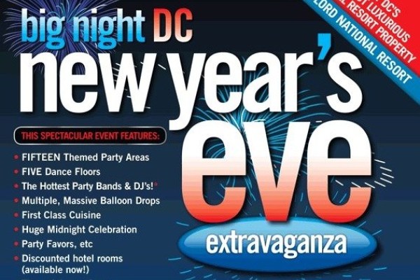 Big Night Washington DC NYE Promo Code, Discount Tickets, GA Tickets, VIP Bottle Service, Best Washington DC NYE Parties