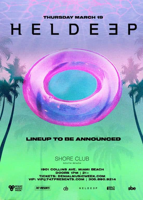 MMW heldeep records shore club promo code discount tickets
