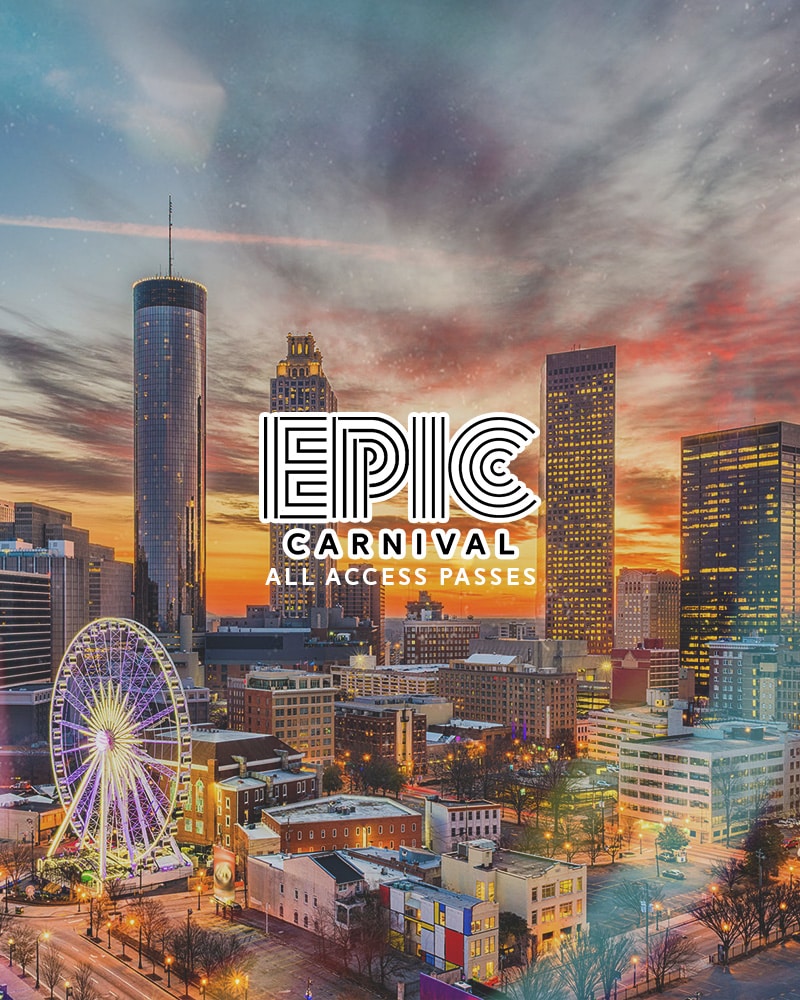 Epic Carnival Atlanta 2020 Promo Code, Discount Tickets, VIP Passes, GA, Georgia, All Access, Welcome Party, Ultra, Reggae, All Black