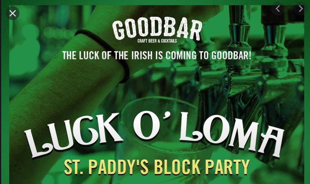 Luck O Loma St Patricks Day Goodbar Promo Code, St Patricks Day Party San Diego 2020, Best St Patricks day party 2020