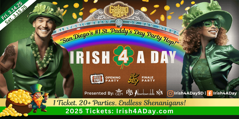 Irish 4 A Day San Diego Promo Code
