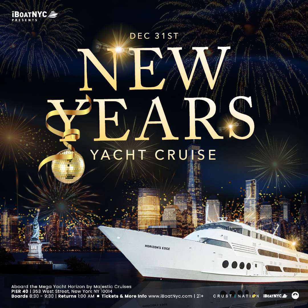 New York New Years Eve Party Cruise 2023 Promo Code, Yacht, Discount Tickets, Music, DJ, Party, New York City, Hornblower, NYE. NY, City